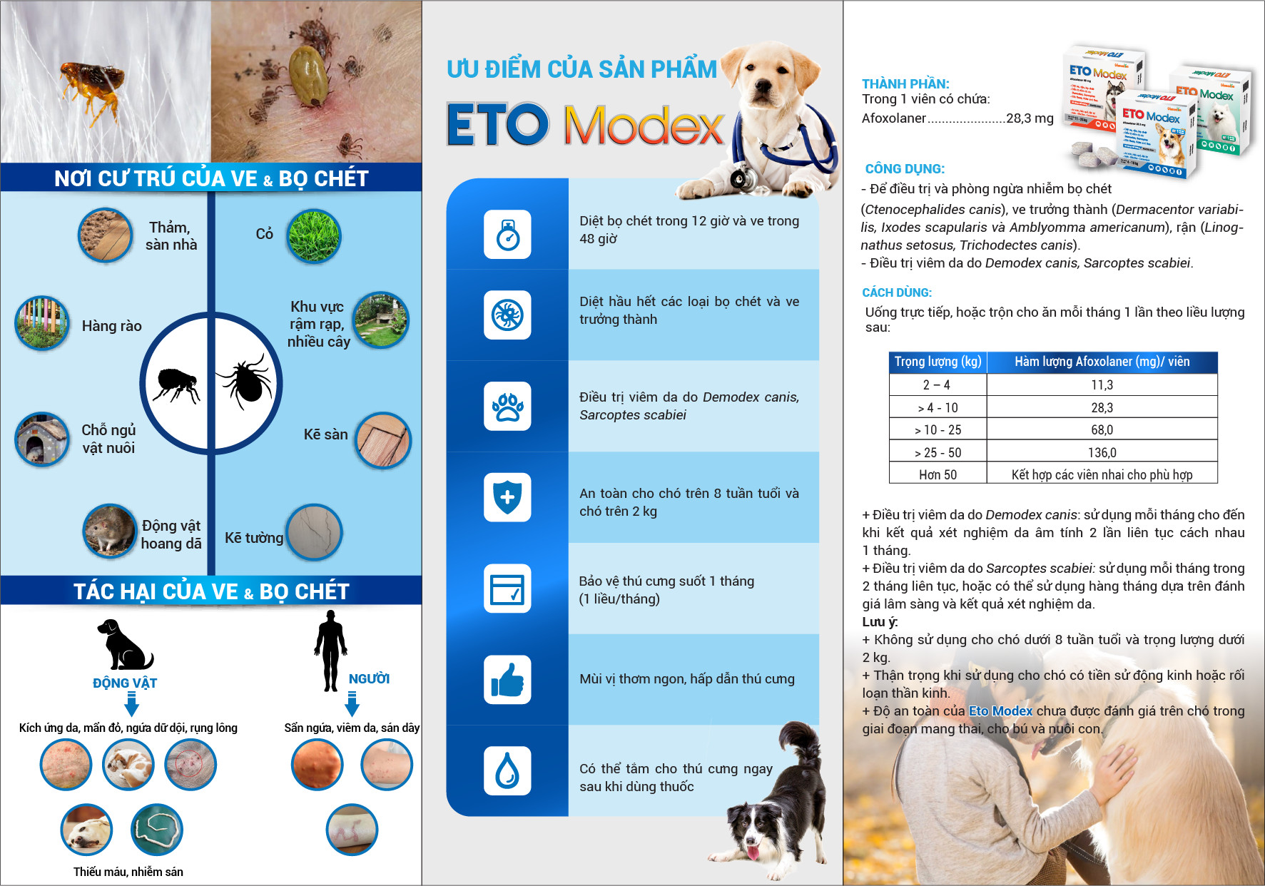Vemedim ETO Modex – Hỗ trợ phục hồi lớp da bị tổn thương