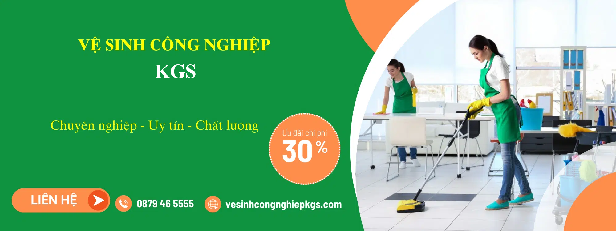 Vệ sinh công nghiệp KGS cung cấp giải pháp vệ sinh linh hoạt theo nhu cầu